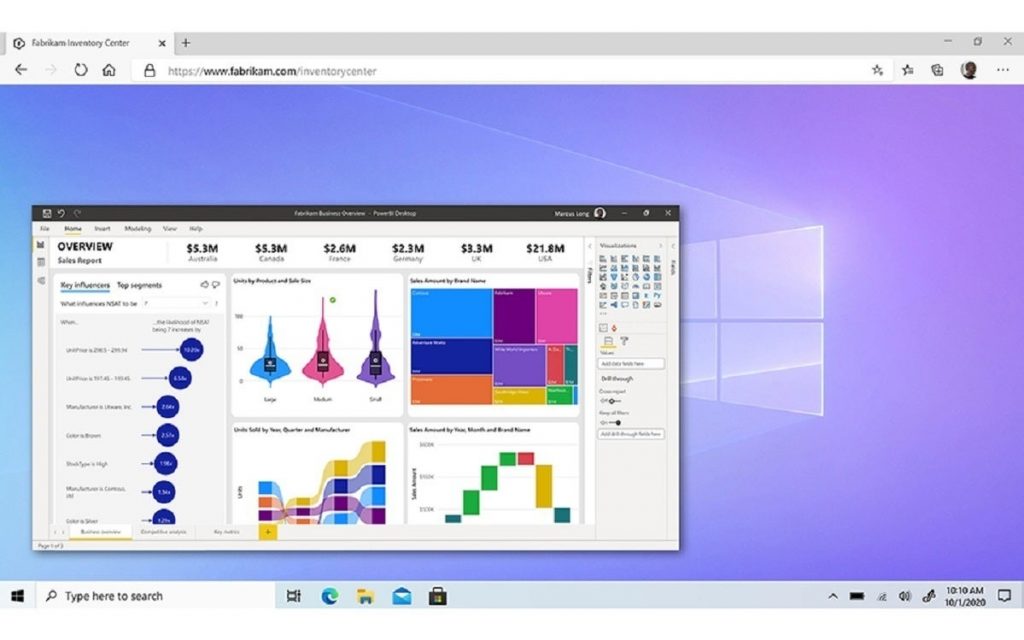 microsoft windows 365 powerbi